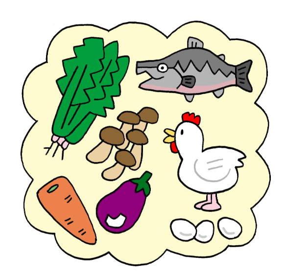 栄養素も考えた防災食（非常食・保存食）を！