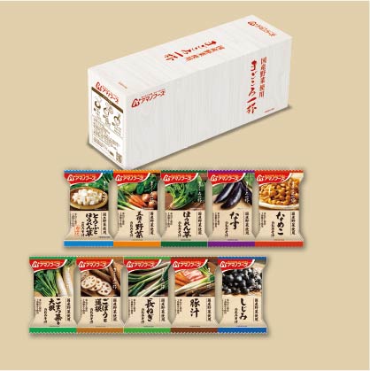 まごころ一杯 定番おみそ汁バラエティー【１０食】