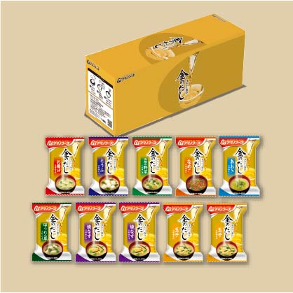 金のだし おみそ汁バラエティー【１０食】